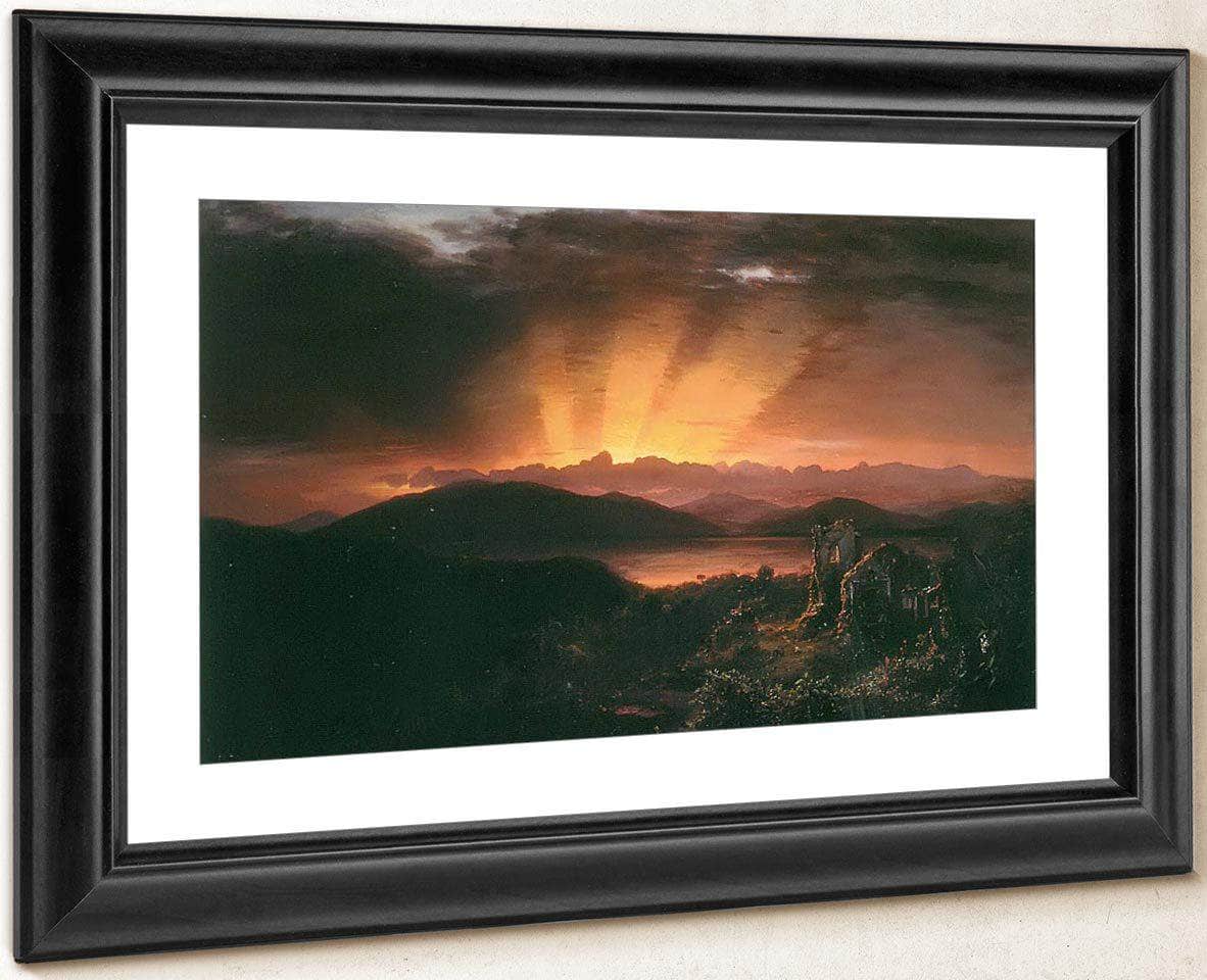 After The Glow By Frederic Edwin Church Fine Art Print