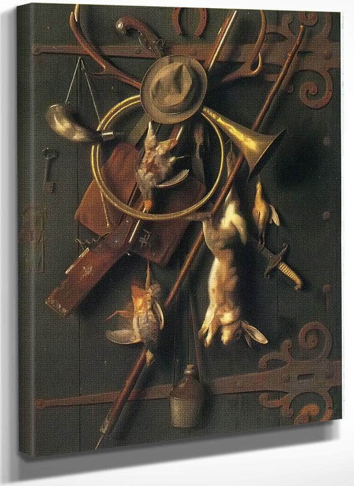 After The Hunt By William Michael Harnett Fine Art Print