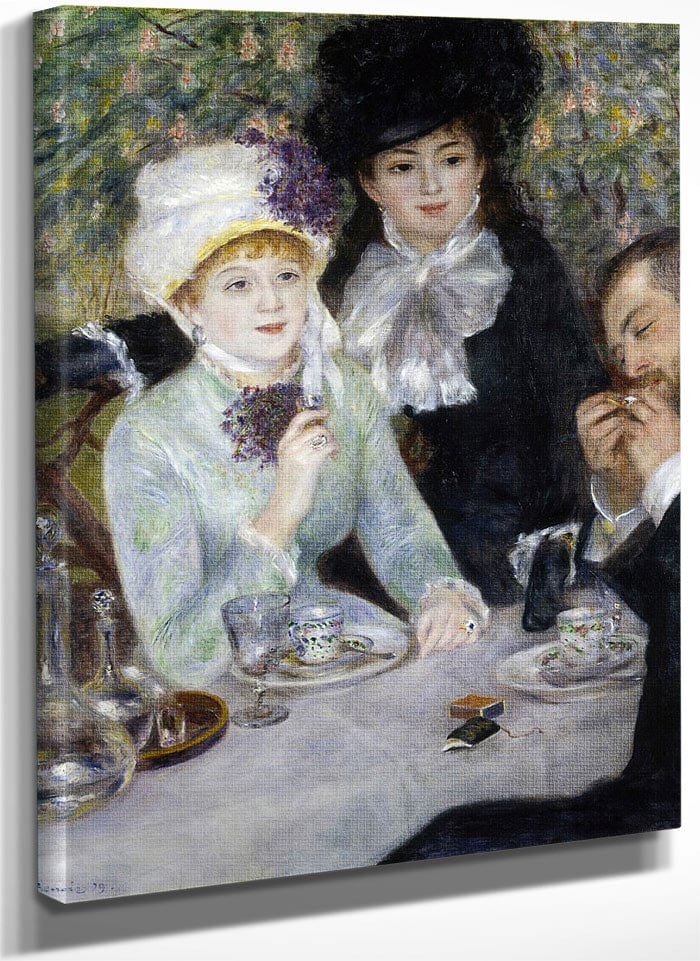 After The Luncheon By Pierre Auguste Renoir Fine Art Print