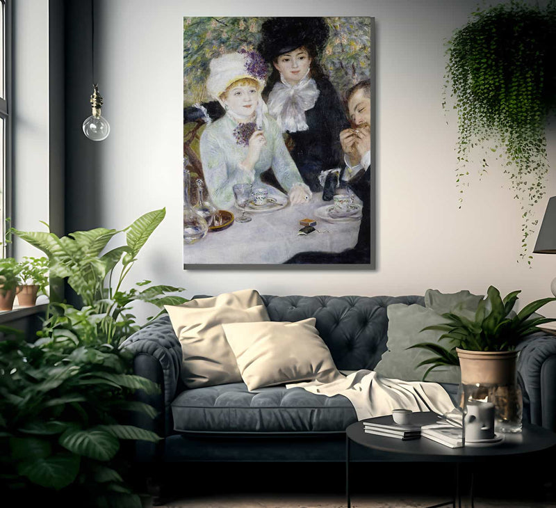 After The Luncheon By Pierre Auguste Renoir Fine Art Print