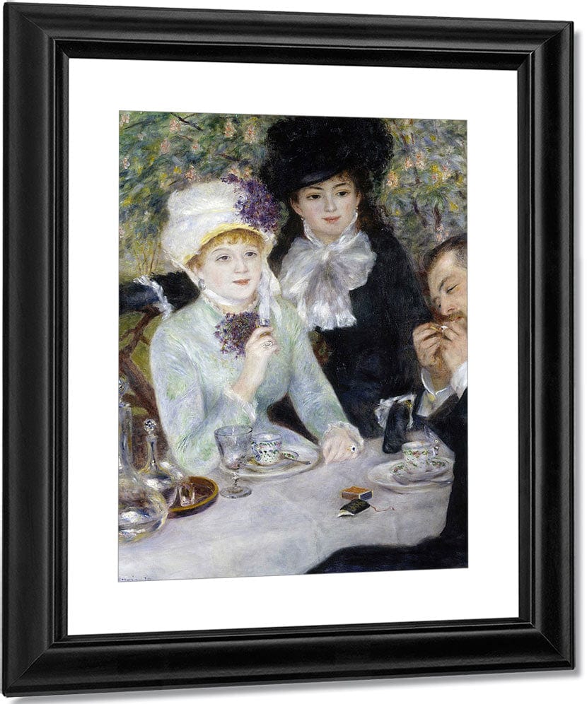 After The Luncheon By Pierre Auguste Renoir Fine Art Print