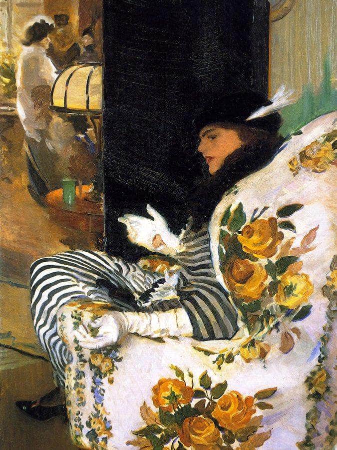 After The Meeting 1914 By Cecilia Beaux Fine Art Print