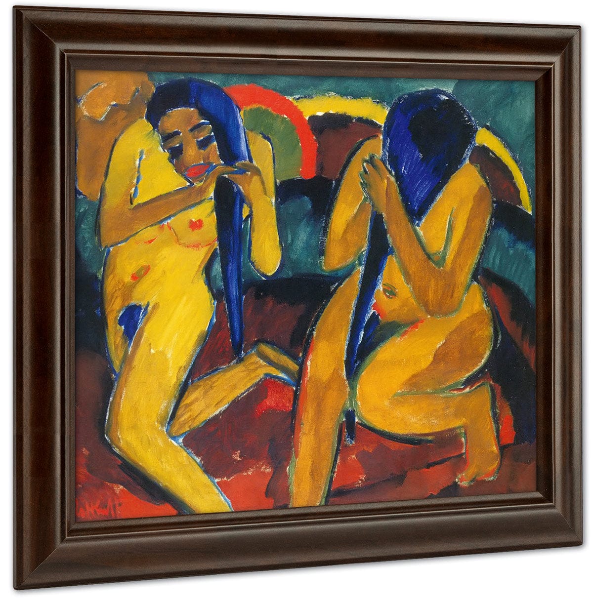 After The Swim M9 Karl Schmidt Rottluff Fine Art Print