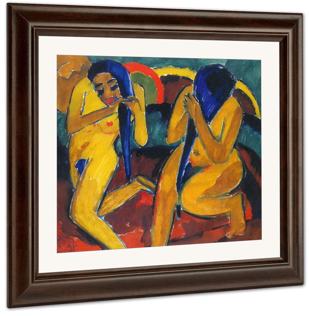 After The Swim M9 Karl Schmidt Rottluff Fine Art Print