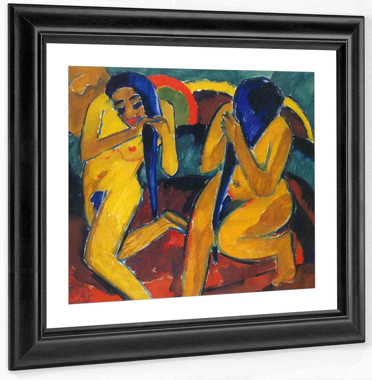 After The Swim M9 Karl Schmidt Rottluff Fine Art Print