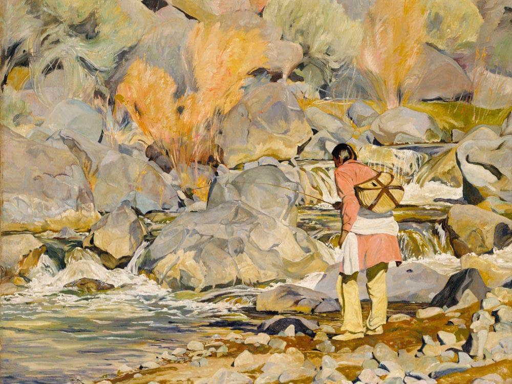 After Them By Walter Ufer Fine Art Print