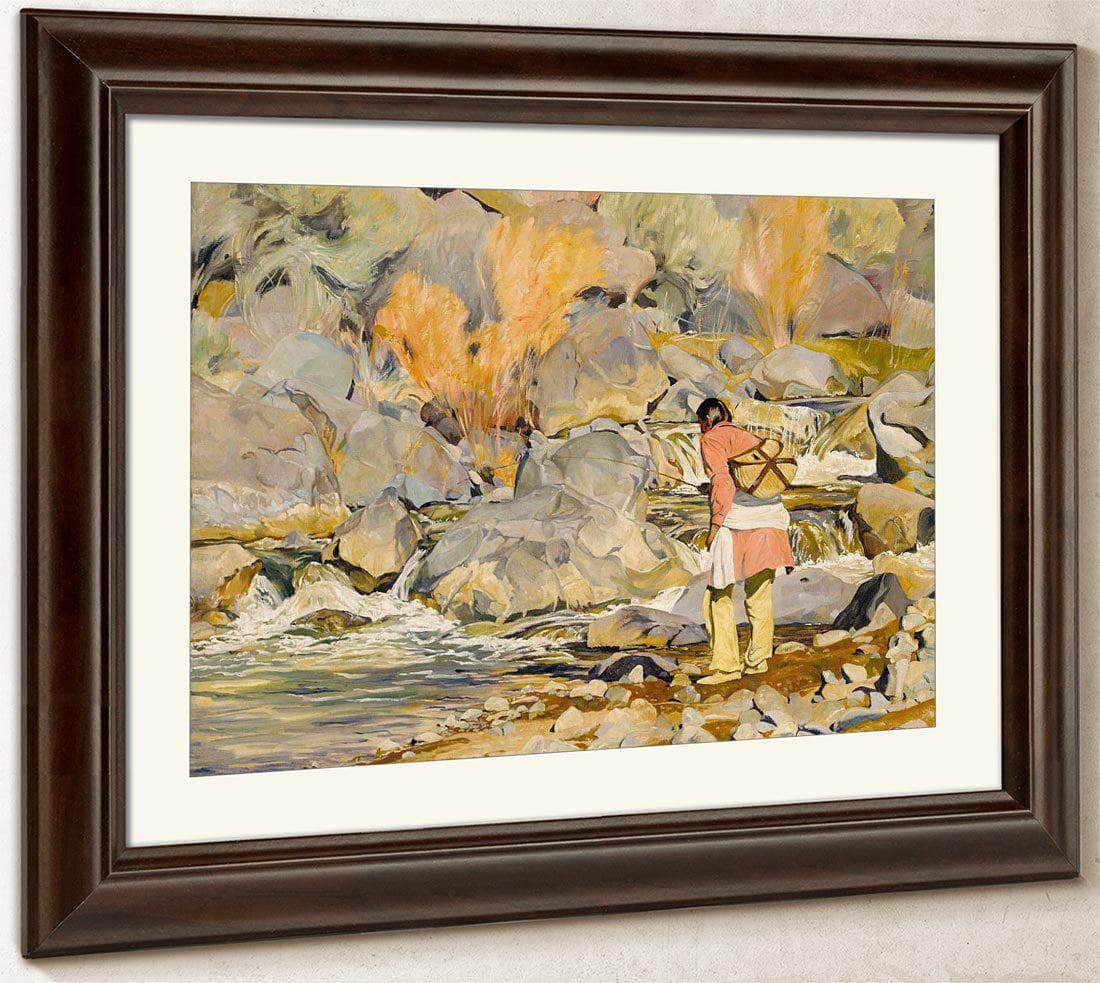 After Them By Walter Ufer Fine Art Print