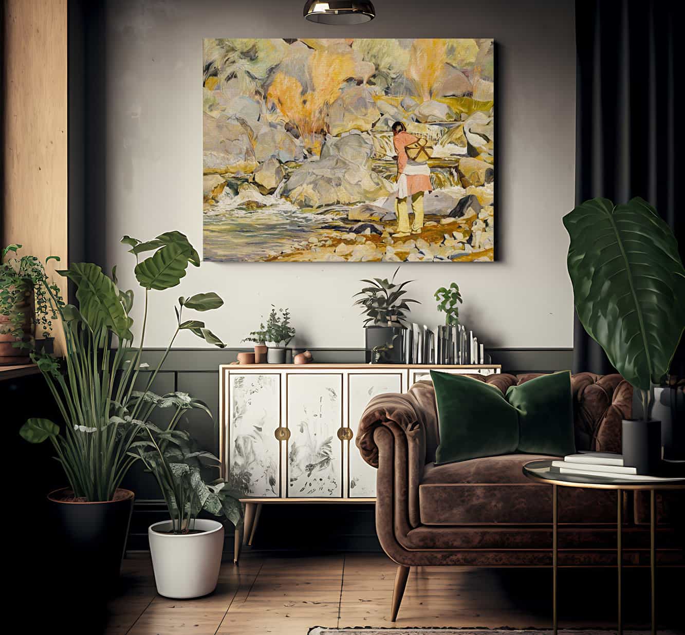 After Them By Walter Ufer Fine Art Print