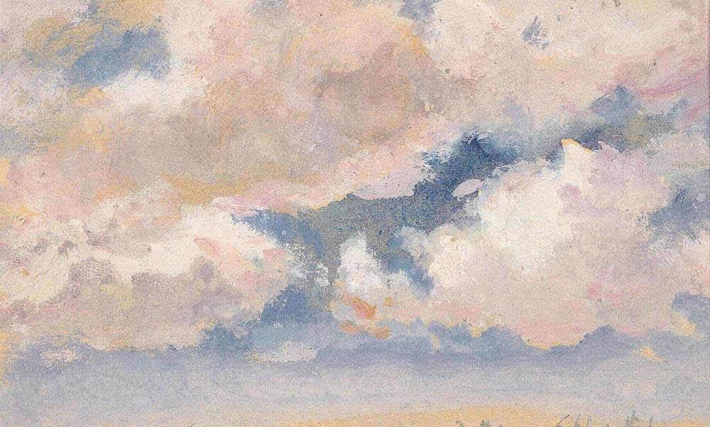 Afternoon Clouds, 2Pm Sept. 10, 1923 By Colin Campbell Cooper Fine Art Print