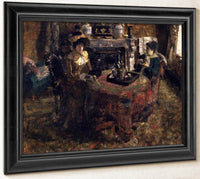 Afternoon In Ostend By James Ensor Fine Art Print