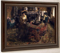 Afternoon In Ostend By James Ensor Fine Art Print