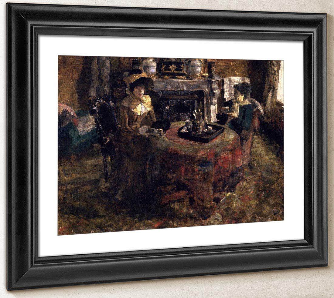 Afternoon In Ostend By James Ensor Fine Art Print