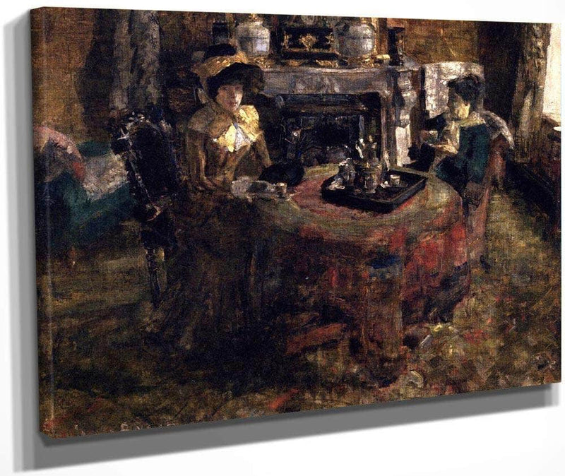 Afternoon In Ostend By James Ensor Fine Art Print