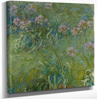 Agapanthus By Monet Claude Fine Art Print