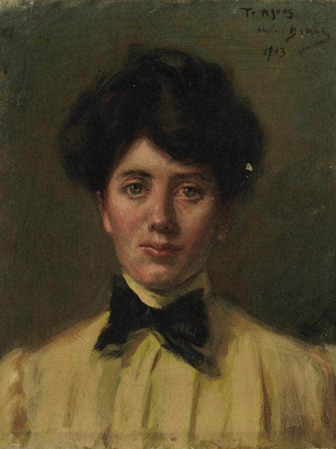 Agnes By Alice Pike Barney Fine Art Print