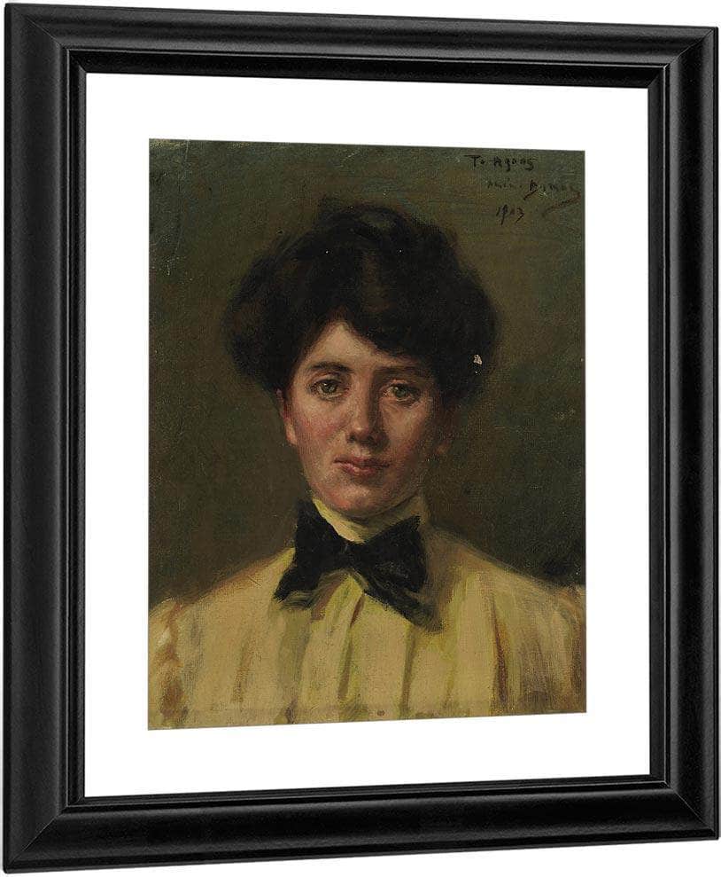 Agnes By Alice Pike Barney Fine Art Print