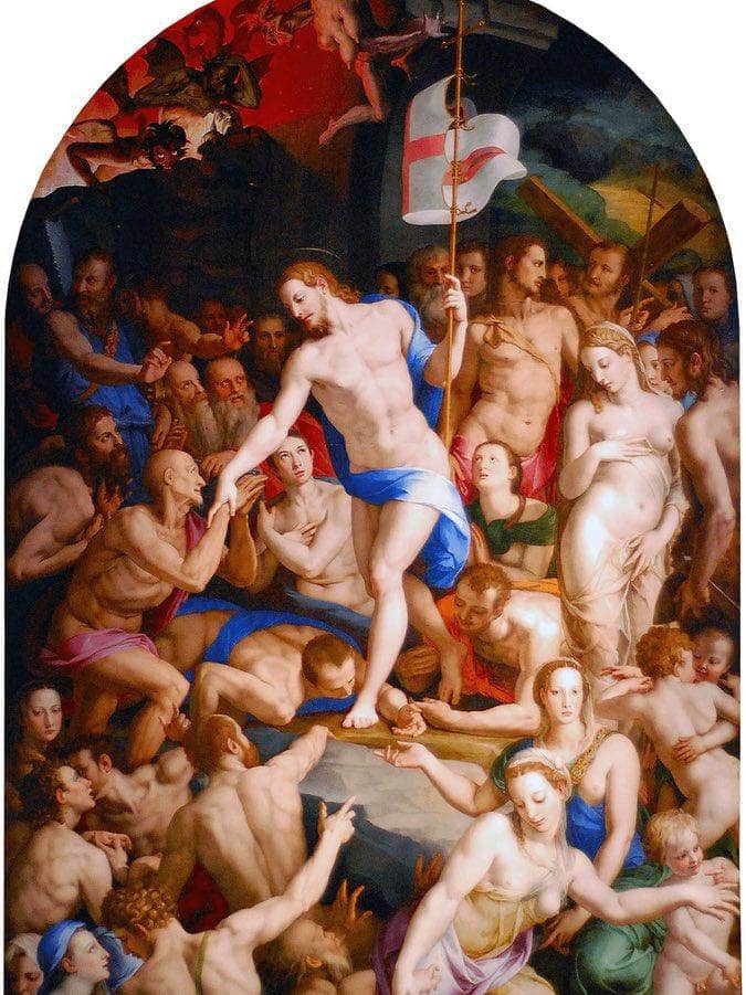 Agnolo Bronzino Descent Of Christ Into Limbo 1552 1 By Agnolo Bronzino Fine Art Print