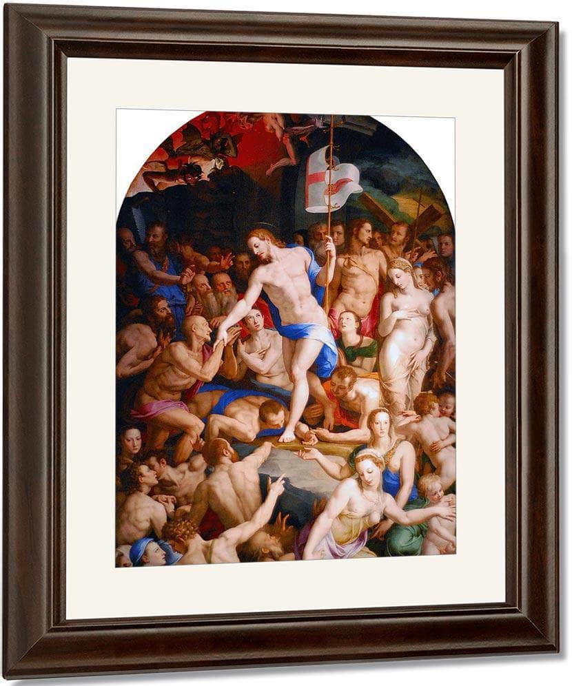 Agnolo Bronzino Descent Of Christ Into Limbo 1552 1 By Agnolo Bronzino Fine Art Print