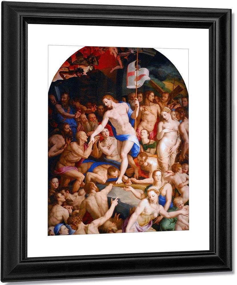 Agnolo Bronzino Descent Of Christ Into Limbo 1552 1 By Agnolo Bronzino Fine Art Print
