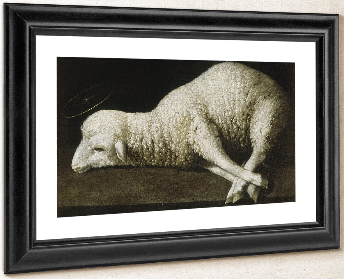Agnus Dei By Francisco De Zurbaran Fine Art Print