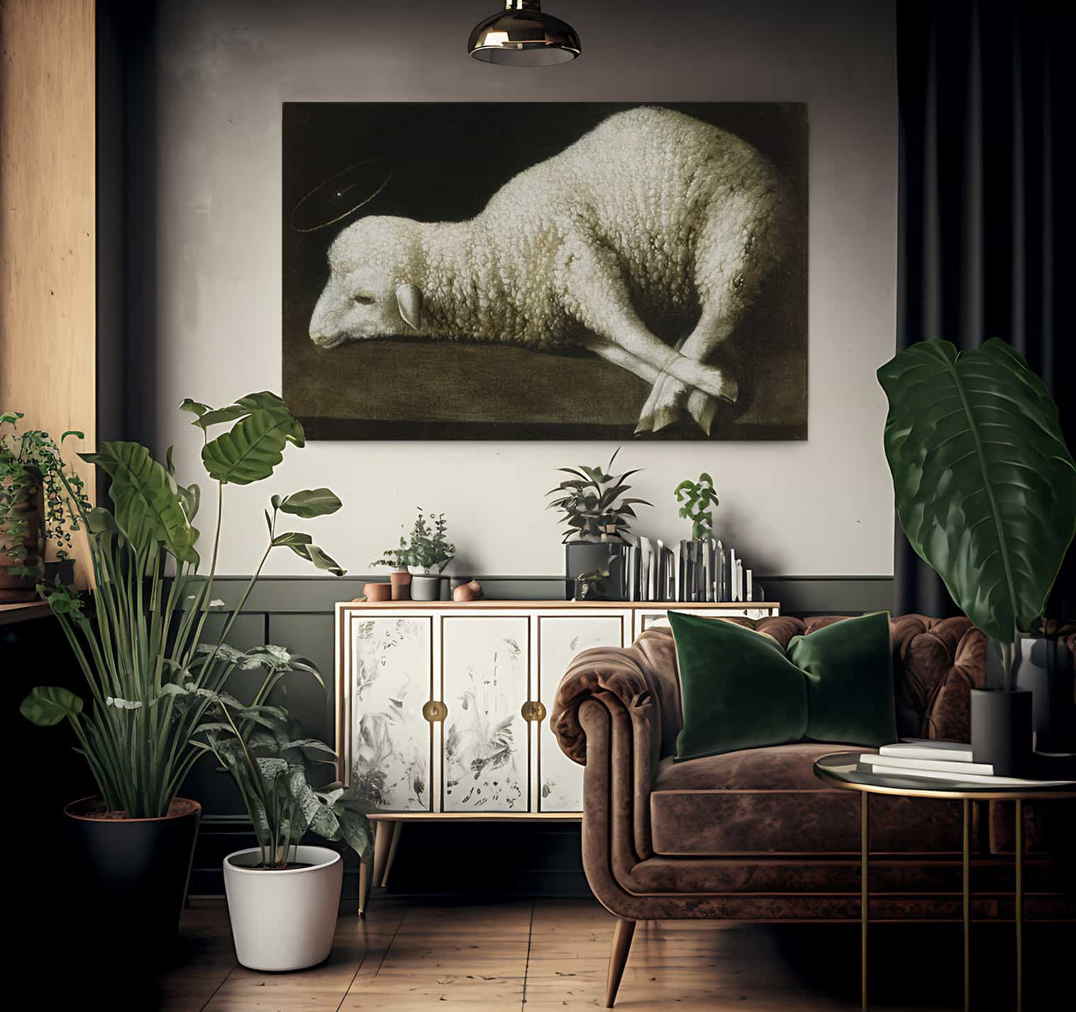 Agnus Dei By Francisco De Zurbaran Fine Art Print