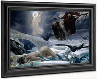 Ahasuerus At The End Of The World 1888 By Adolf Hiremy Hirschl Fine Art Print