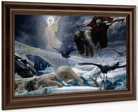 Ahasuerus At The End Of The World 1888 By Adolf Hiremy Hirschl Fine Art Print