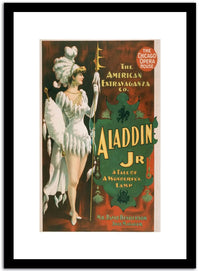 Aiaddin  Wpa Vintage Advertising Fine Art Print