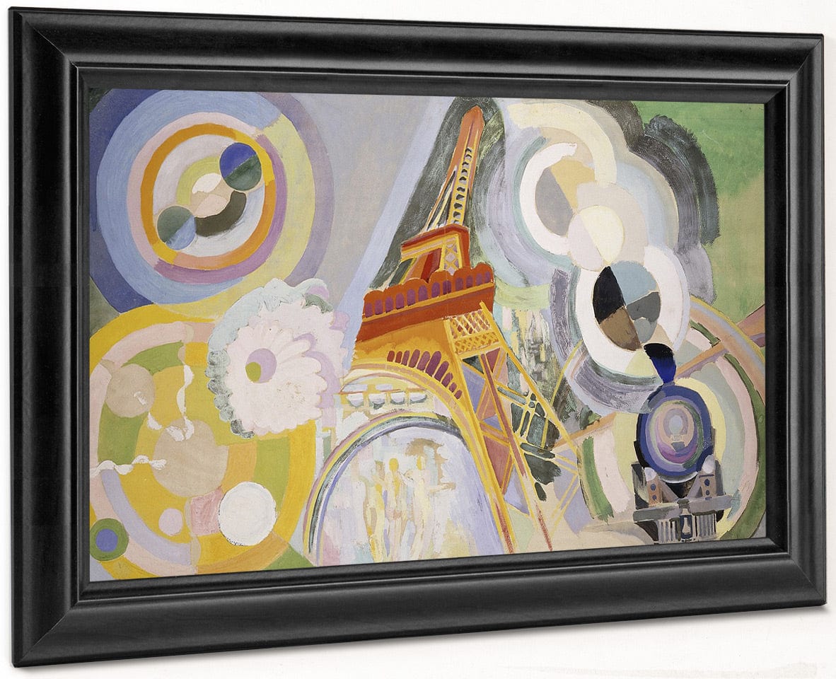 Air, Fire And Water By Robert Delaunay Fine Art Print