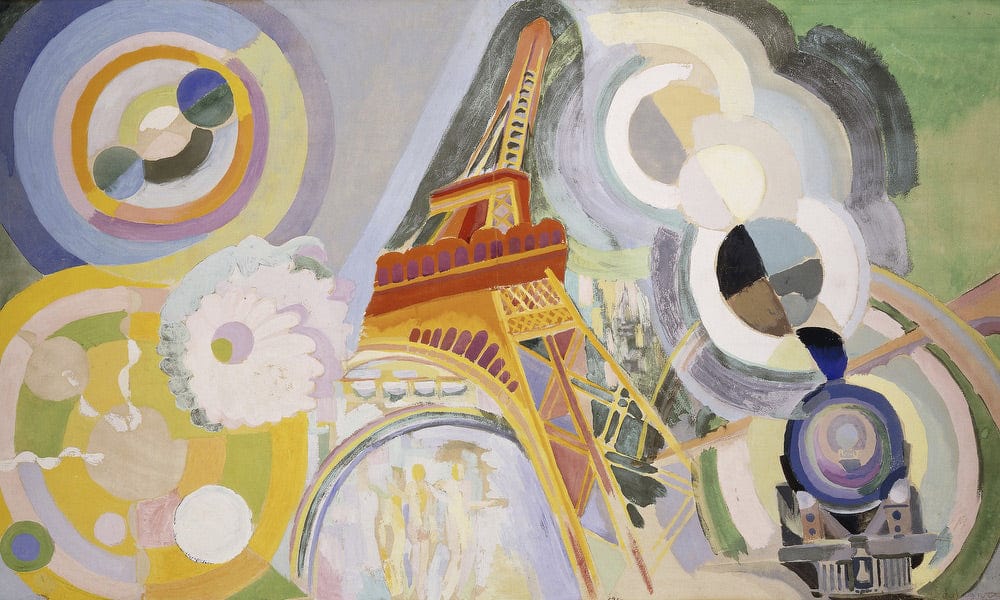 Air, Fire And Water By Robert Delaunay Fine Art Print