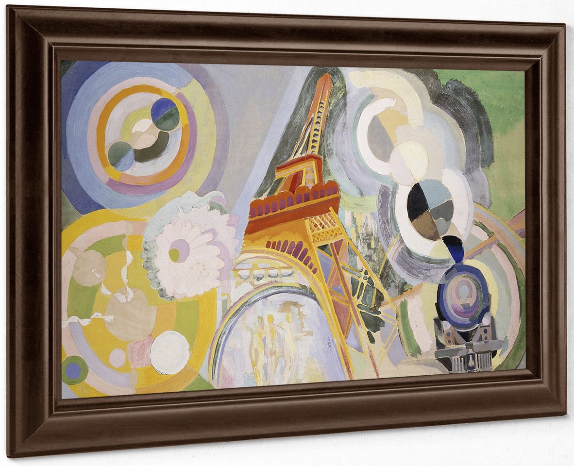 Air, Fire And Water By Robert Delaunay Fine Art Print