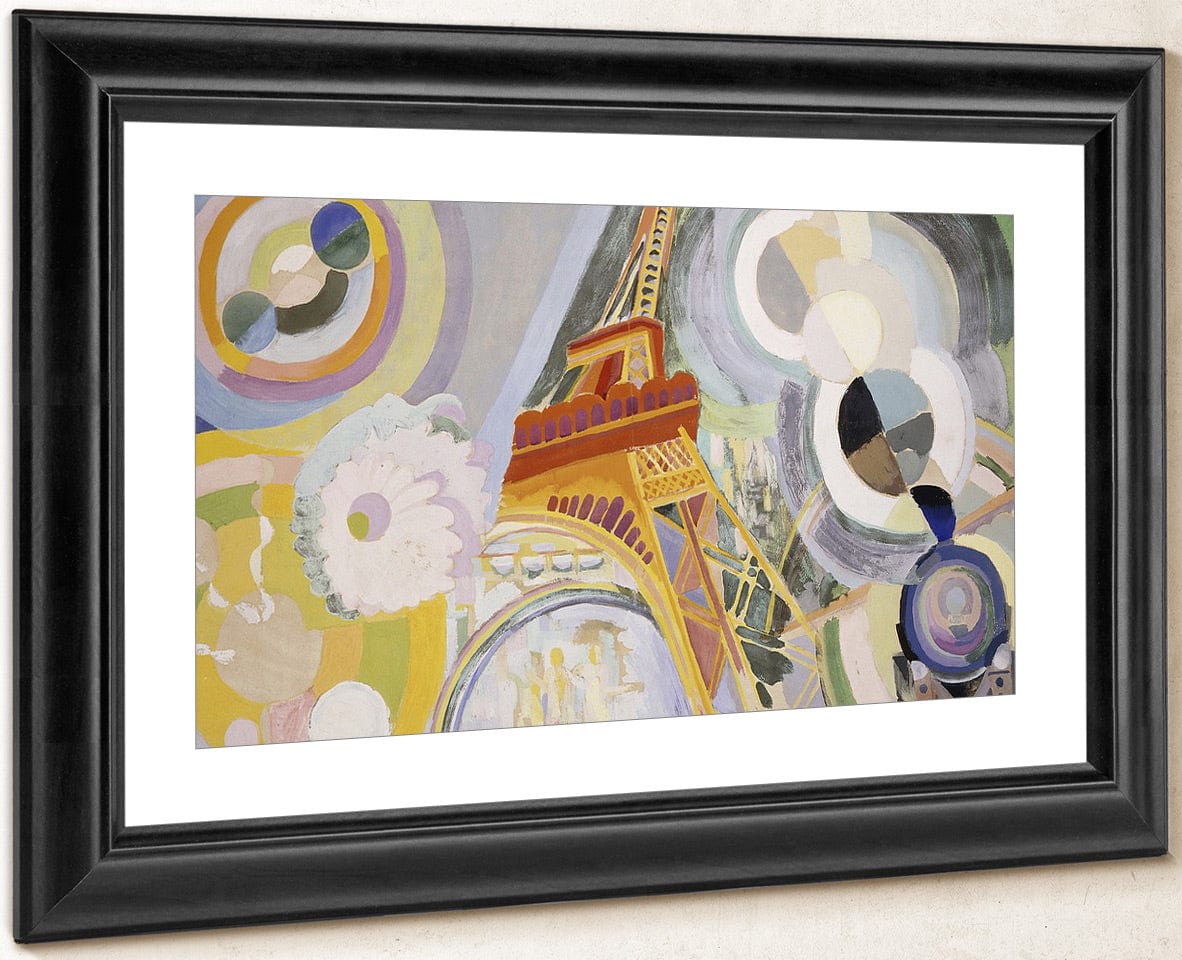 Air, Fire And Water By Robert Delaunay Fine Art Print