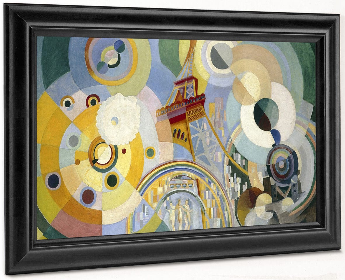 Air Iron And Water By Robert Delaunay Fine Art Print