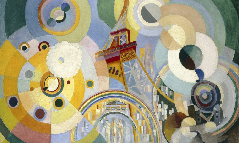 Air Iron And Water By Robert Delaunay Fine Art Print