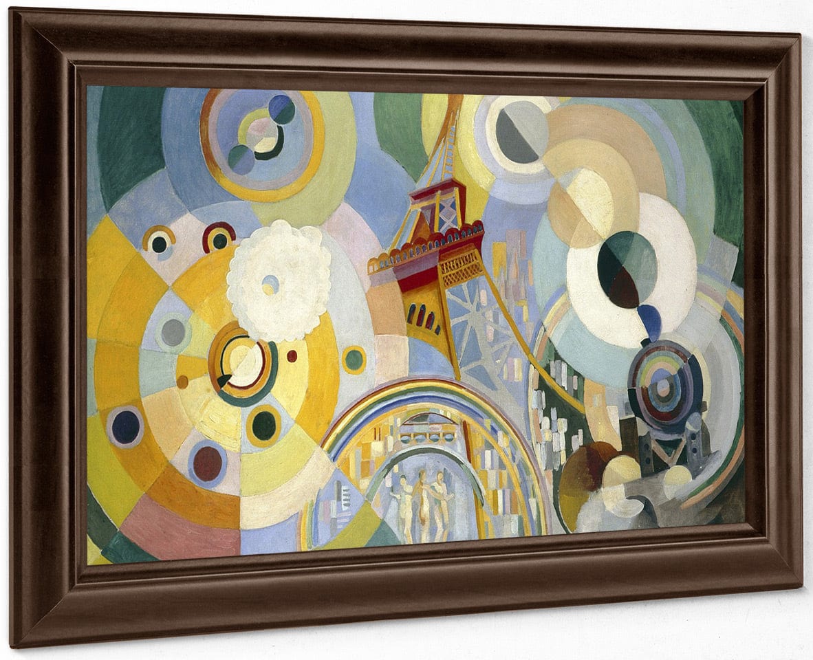 Air Iron And Water By Robert Delaunay Fine Art Print