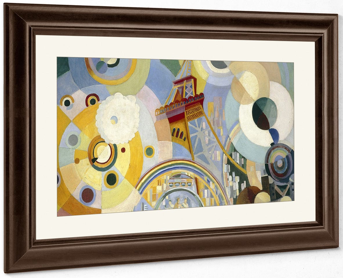 Air Iron And Water By Robert Delaunay Fine Art Print