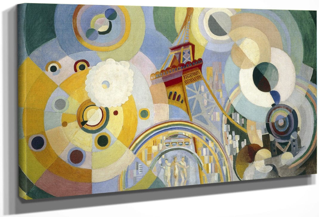 Air Iron And Water By Robert Delaunay Fine Art Print