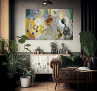 Air Iron And Water By Robert Delaunay Fine Art Print