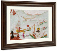 Ake Placid 1919 By Florine Stettheimer Fine Art Print