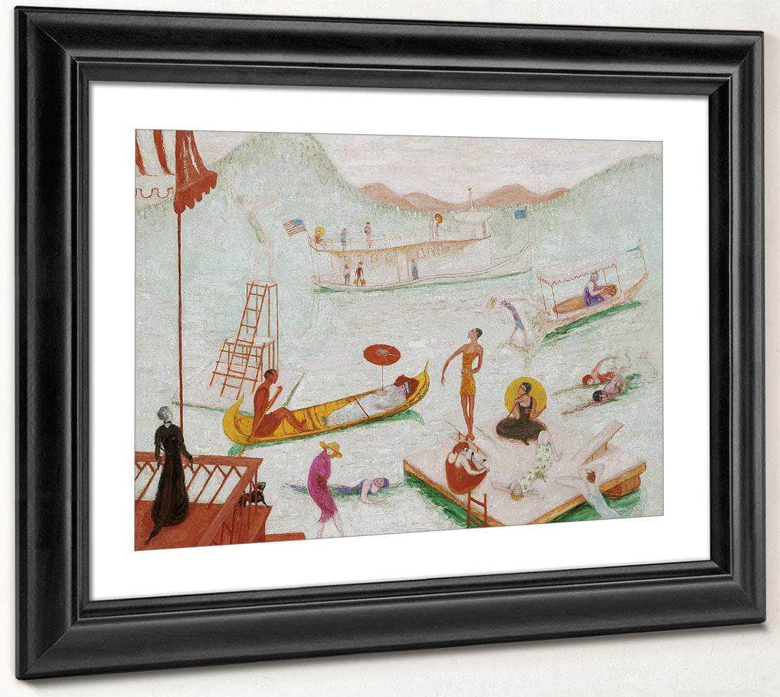 Ake Placid 1919 By Florine Stettheimer Fine Art Print