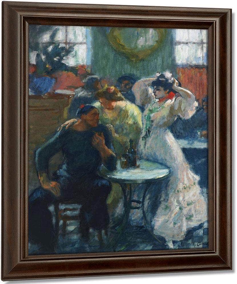 Al Bar By Ricard Canals Llambi Fine Art Print