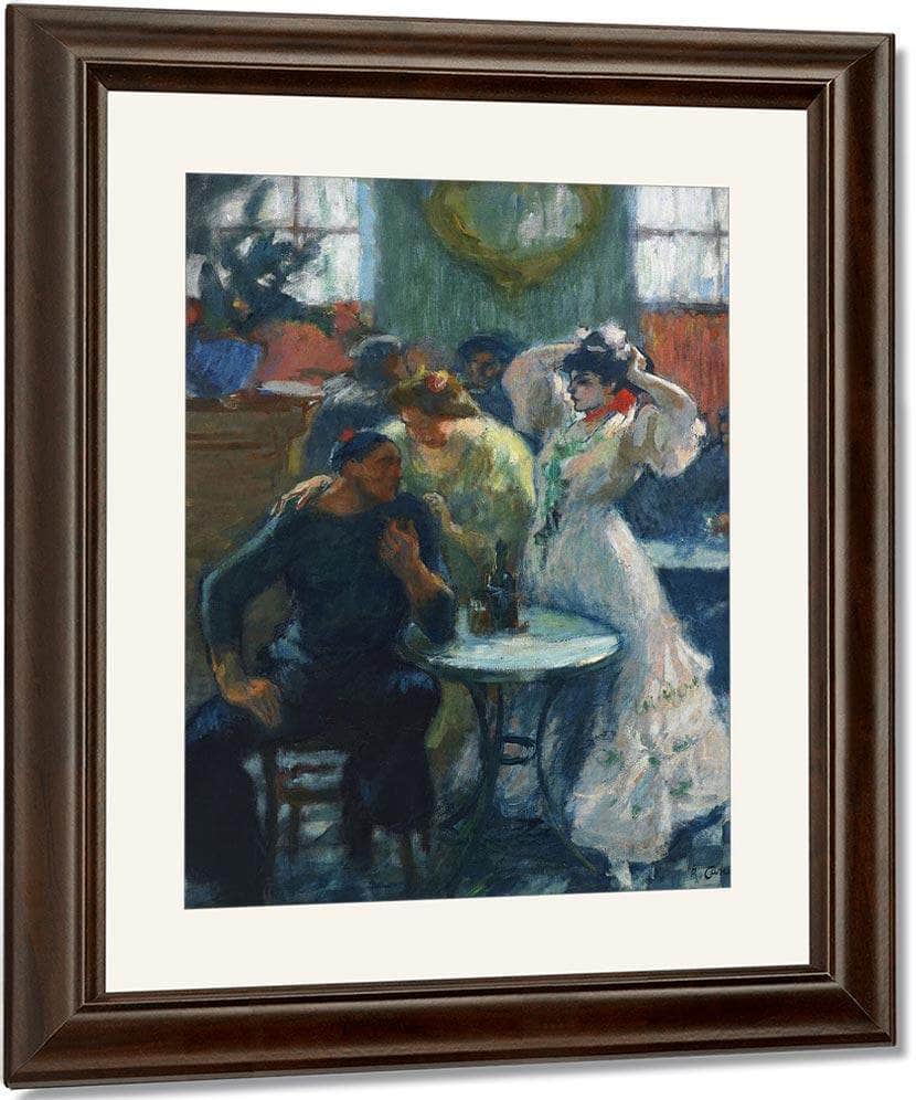 Al Bar By Ricard Canals Llambi Fine Art Print