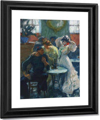 Al Bar By Ricard Canals Llambi Fine Art Print