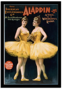 Aladdin  Vintage Poster Fine Art Print