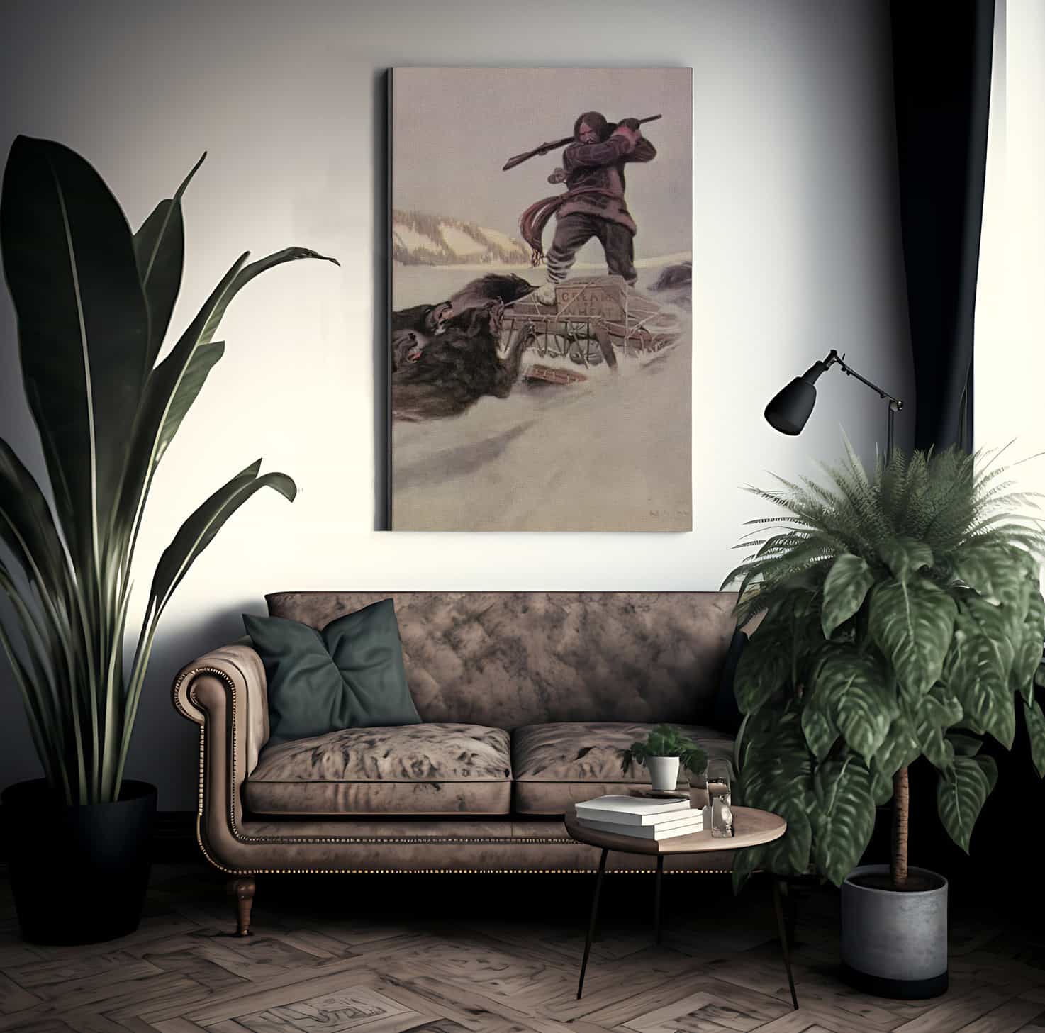 Alaska By NC Wyeth Fine Art Print