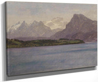 Alaskan Coast Range By Albert Bierstadt Fine Art Print