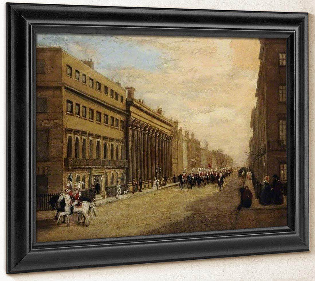 Albemarle Street, London By Henry Fuseli Fine Art Print