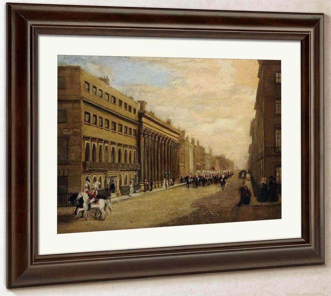 Albemarle Street, London By Henry Fuseli Fine Art Print