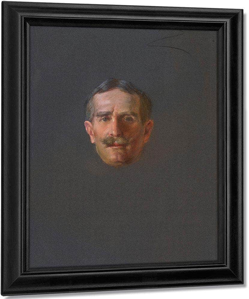 Albert Clifford Barney By Alice Pike Barney Fine Art Print