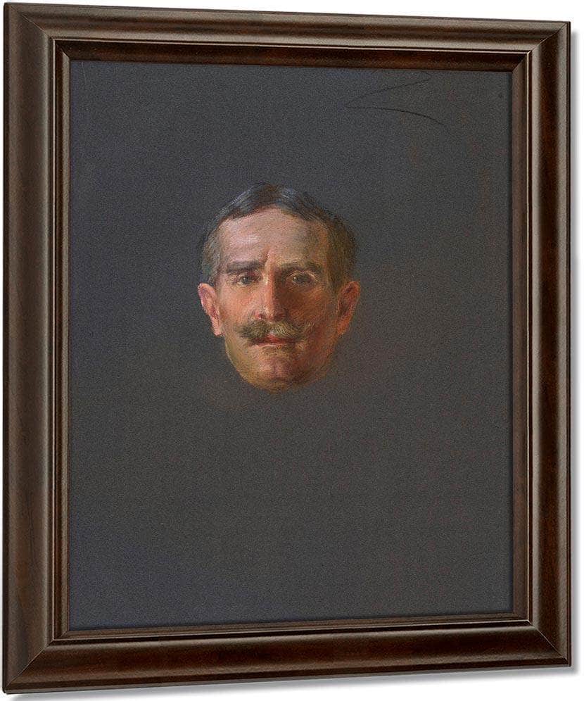 Albert Clifford Barney By Alice Pike Barney Fine Art Print